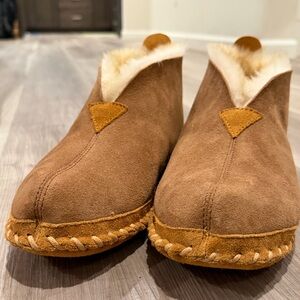 L.L. Bean Brown Wicked Good Slippers Men’s Size 11M